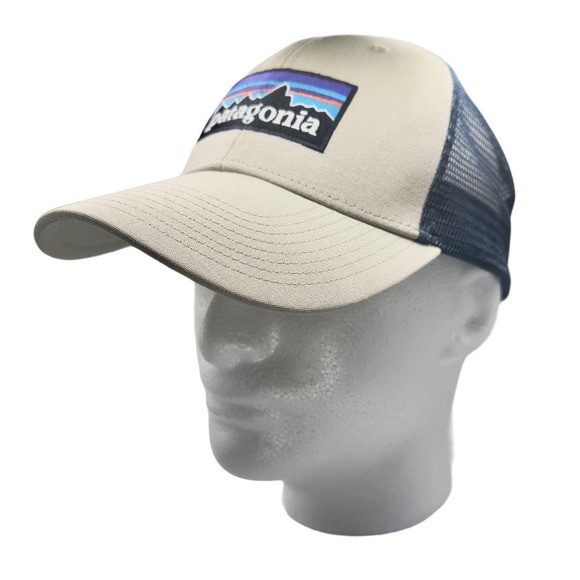 Patagonia Other - Patagonia | Unisex | Khaki P-6 Logo LoPro Mesh Trucker Hat | One Size